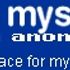 MySpace Anonymous ..