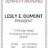 lesly dumont