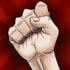With A clenched Fist