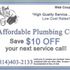 Adam Frano's Affordable Plumbing