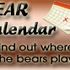 Bear Calendar