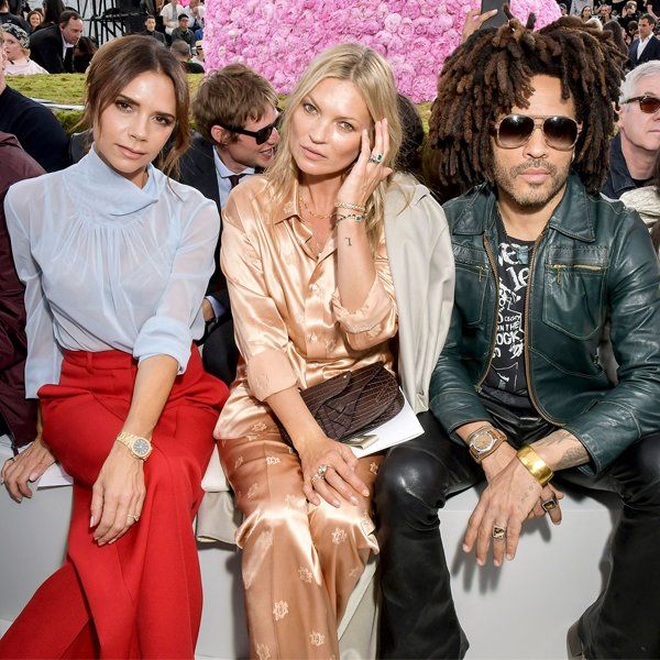 Victoria Beckham & Son Brooklyn Mingle with Stars at Paris Fashion Week After She Denies Divorce Rumors