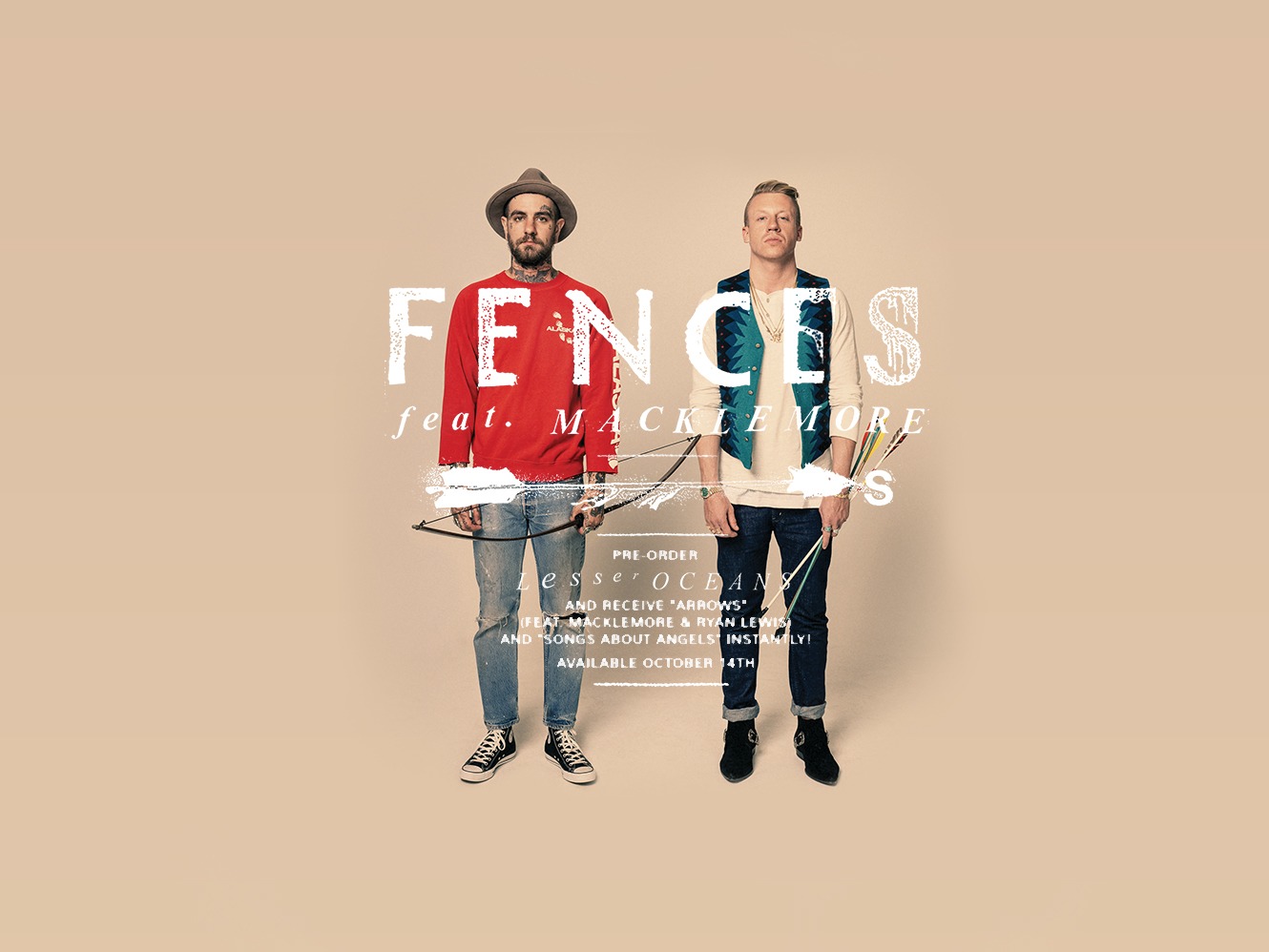 Macklemore \u0026 Ryan Lewis join Fences for new video, image size:1330x998