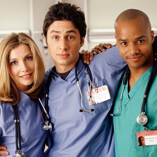 'Scrubs' trio reunites for 'steak night!'