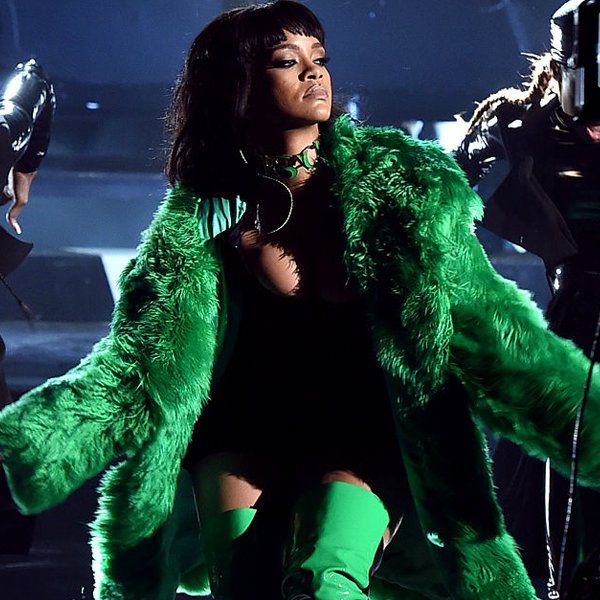 Rihanna seems to be teasing something, and fans are quite excited
