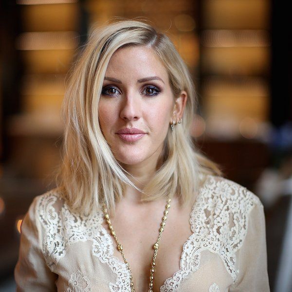 Ellie Goulding Blushes When Asked About Having Prince Harry's Baby