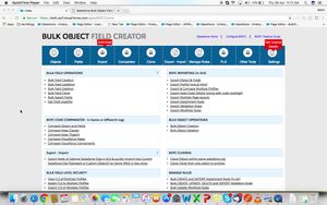 BOFC Bulk Object Operations