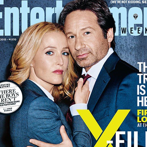 Mulder and Scully Are on the Cover of 'Entertainment Weekly'