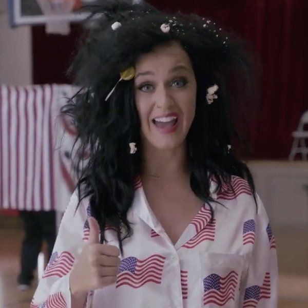 Katy Perry Rocks the Vote...Naked