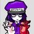 Violet Purple Girl