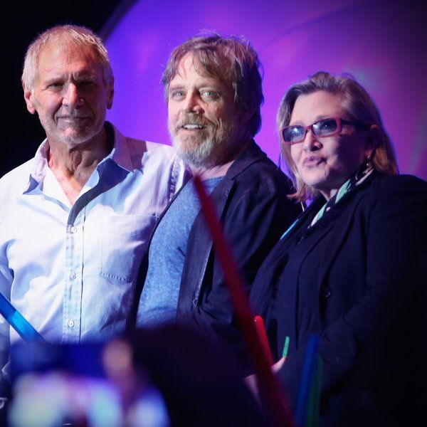 Watch George Lucas, Harrison Ford and More Pay Tribute to Carrie Fisher at Star Wars Convention