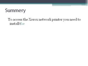 How to Uninstall a Xerox Driver?