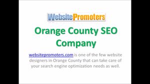 Orange County SEO Company - websitepromoters.com
