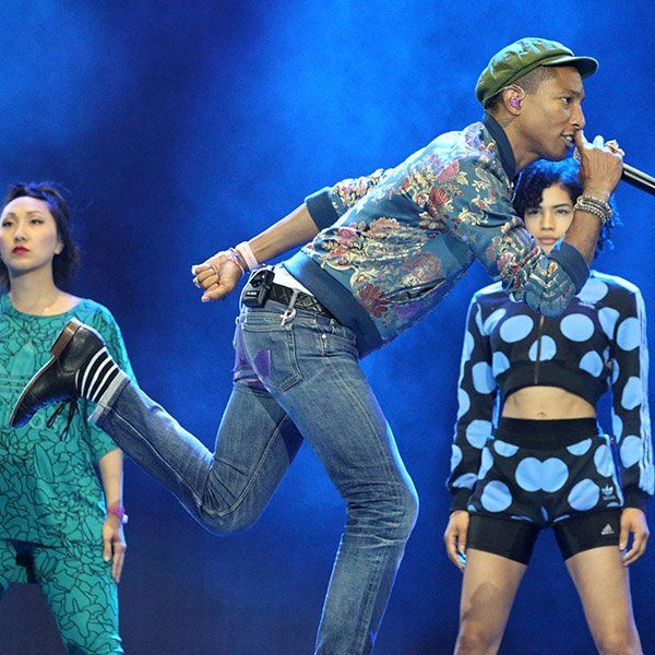 Boy Dances Alongside Pharrell During "Happy," Father Screams In Euphoria